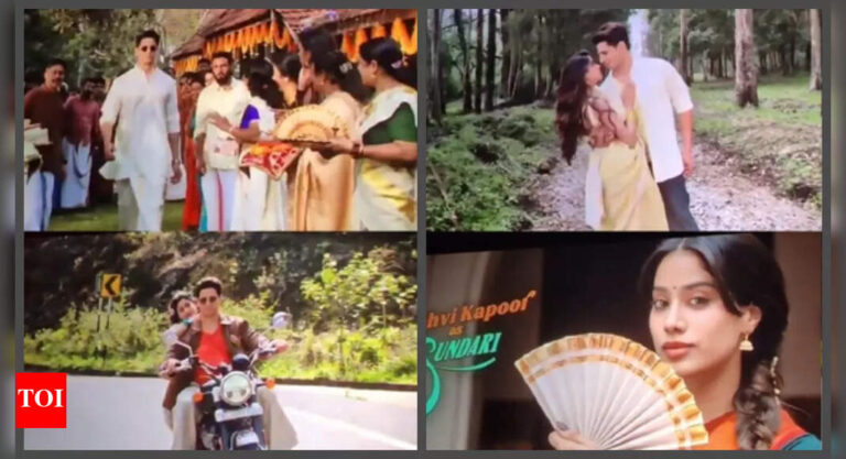 Fans Go Wild Over Leaked Teaser of Janhvi Kapoor & Sidharth Malhotra’s Param Sundari – Here’s Why!