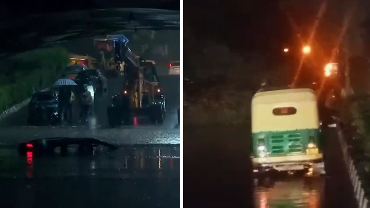 Severe Weather Hits Delhi: Heavy Rains and Winds Cause Flooding and Flight Disruptions!