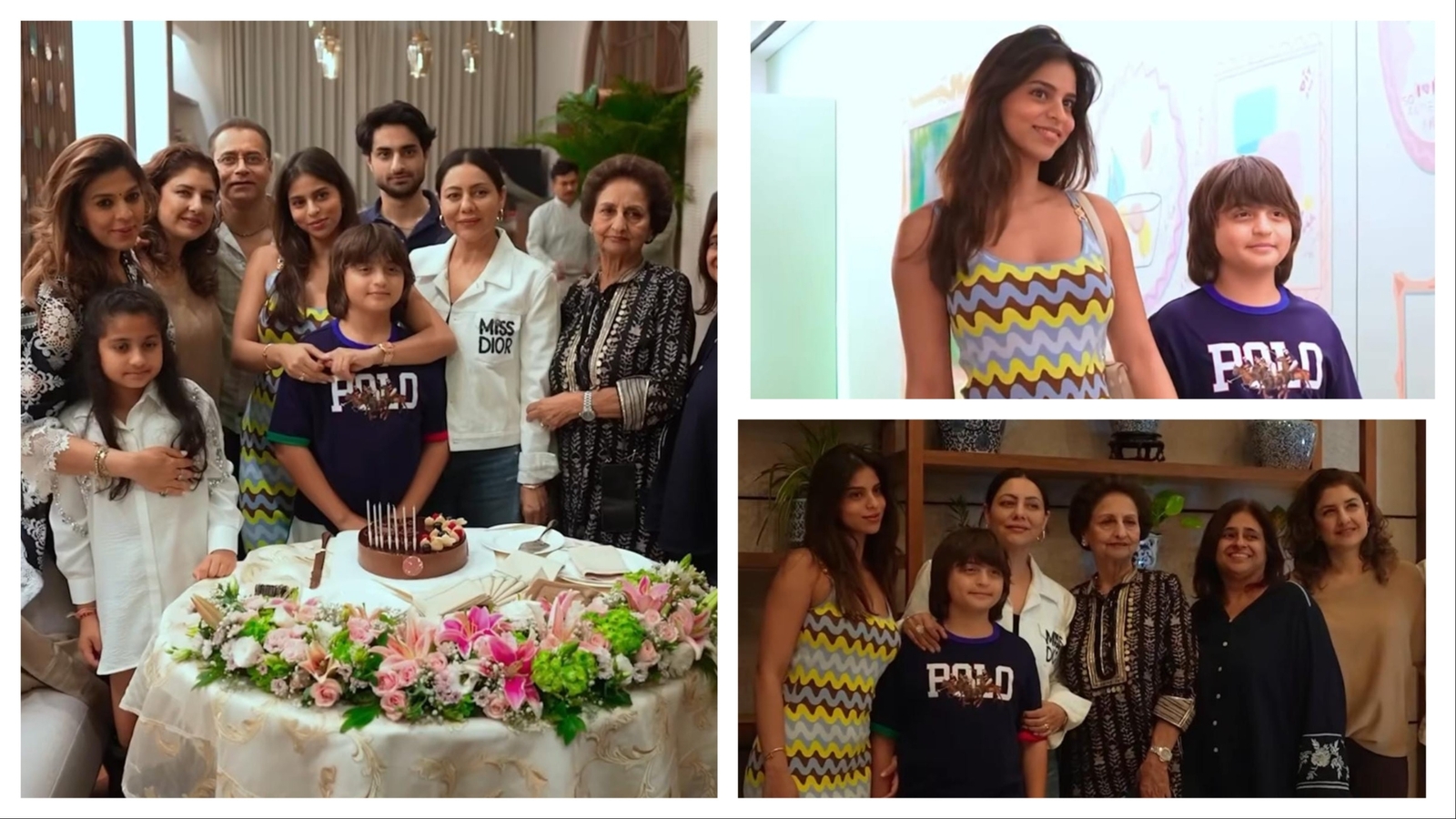Shah Rukh Khan's Son AbRam Celebrates 12th Birthday in Style with Family Moments at NMACC
