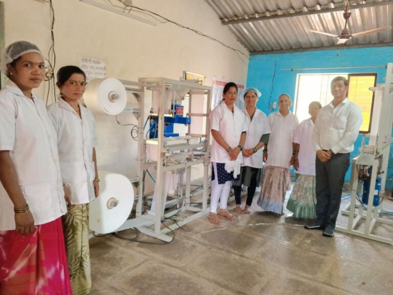 BPCL Empowers Women in Khardi with Automated Sanitary Napkin Unit, Transforming Lives and Hygiene Practices