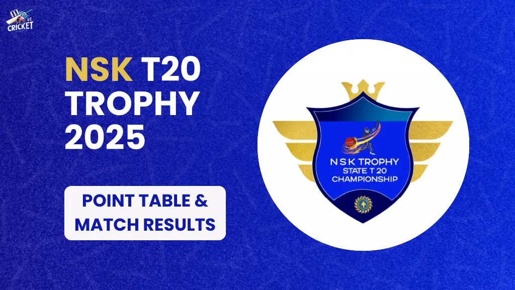NSK T20 Trophy 2025 Kicks Off: All You Need to Know About Teams, Schedule, and Standings!