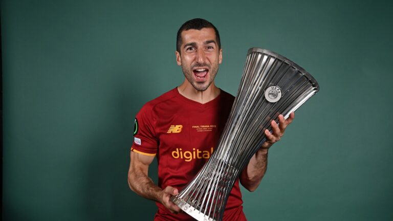 Henrikh Mkhitaryan's Chance to Make History: Can He Win All Three European Trophies?