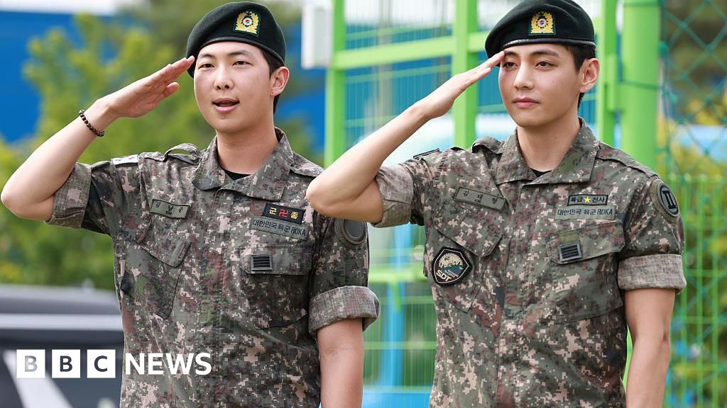 BTS Members RM and V Complete Military Service, Fans Eagerly Await Group's Epic Comeback!