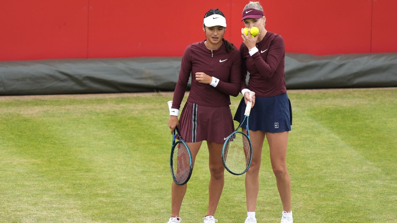 Katie Boulter and Emma Raducanu's Doubles Dreams Derailed at Queen's Club Championships