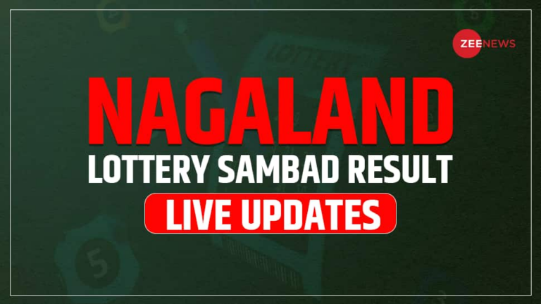 Nagaland Lottery Results Live: Win 1 Crore Rupees Today - Don’t Miss Out on Your Chance!