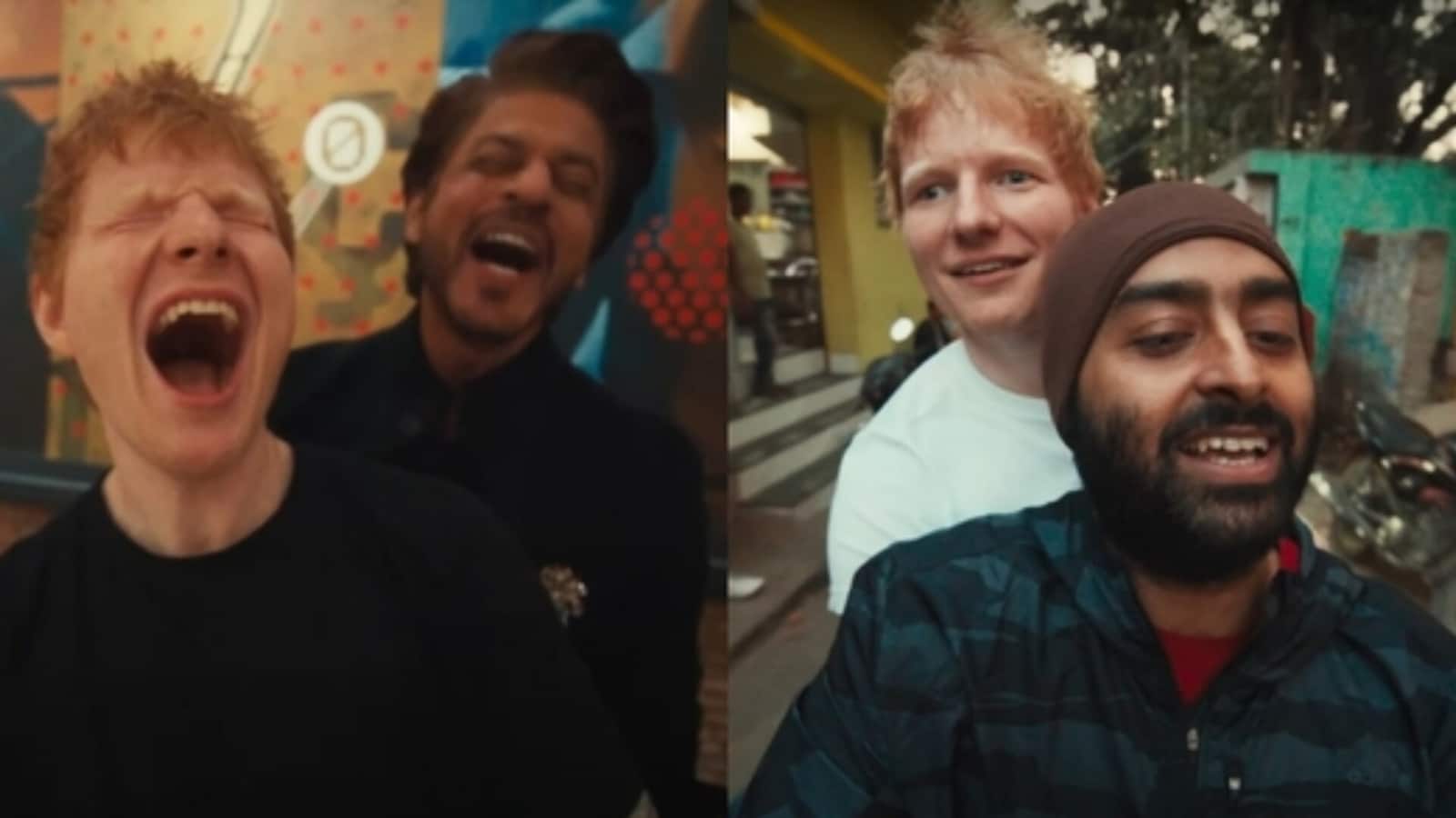 Ed Sheeran's 'Sapphire' Music Video Features Shah Rukh Khan and Arijit Singh – A Fusion Delight!