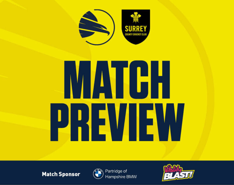 Excitement Builds as Hampshire Hawks Face Off Against Surrey in Vitality Blast Double Header!