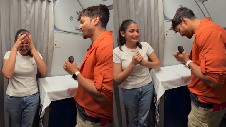 Emotional Fan Encounter: Harshvardhan Rane's Sweet Gesture Leaves Everyone in Tears on Flight