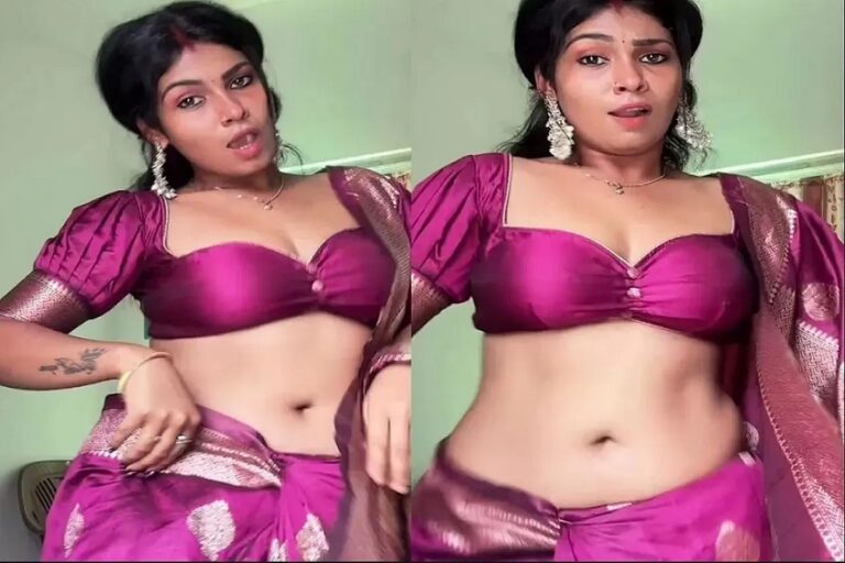 Stunning Desi Aunty's Viral Hot Video Takes Social Media by Storm with Her Sensational Dance Moves!