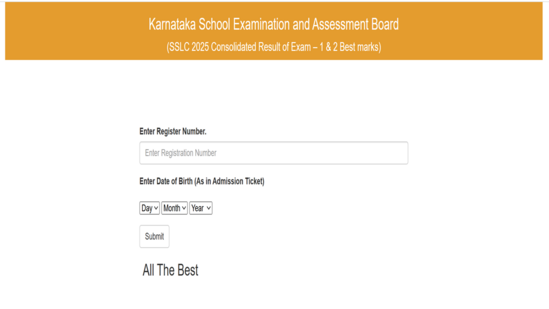 Karnataka SSLC 2 Result 2025 Declared: Check Your Class 10 Supplementary Scores Now!