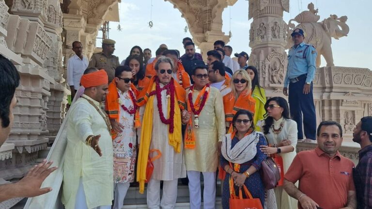 Elon Musk's Father Errol Musk Visits Ayodhya's Ram Temple Amid Grand Consecration Ceremony