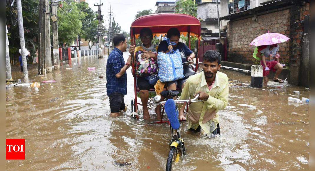Tragic Monsoon Unleashes Devastation in Northeast India: 32 Lives Lost to Floods and Landslides