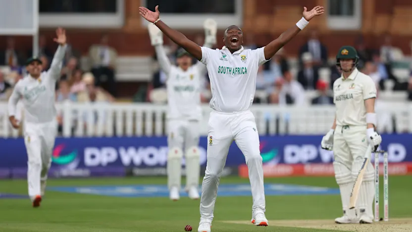 Ngidi Struggles in First Innings as Rabada and Jansen Shine with Eight Wickets in Test Match